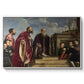 The Vendramin Family Venerating a Relic of the True Cross, c. 1540-1545 - Floater Framed Canvas Print