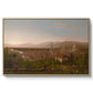 View of Florence from San Miniato, 1837 - Floater Framed Canvas Print