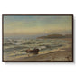 Storm at Rügen, 1882 - Floater Framed Canvas Print