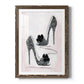 Shoes That Dazzle I - Barnwood Framed Art Print