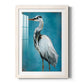 Great Blue Heron II - Barnwood Framed Art Print