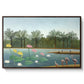 The Flamingoes (Les Flamants), 1907 - Floater Framed Canvas Print