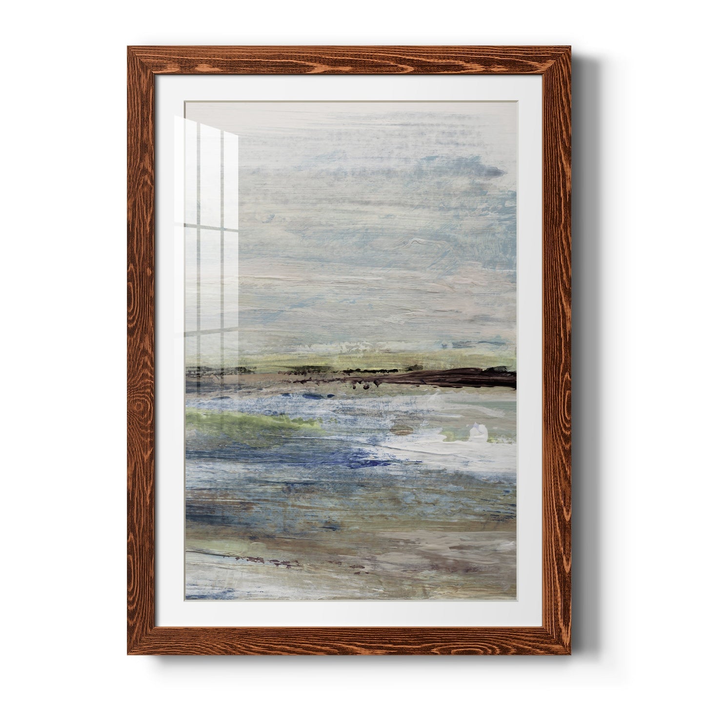 Wetlands II - Barnwood Framed Art Print