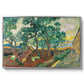 The Garden of Saint-Paul Hospital, 1889 - Floater Framed Canvas Print