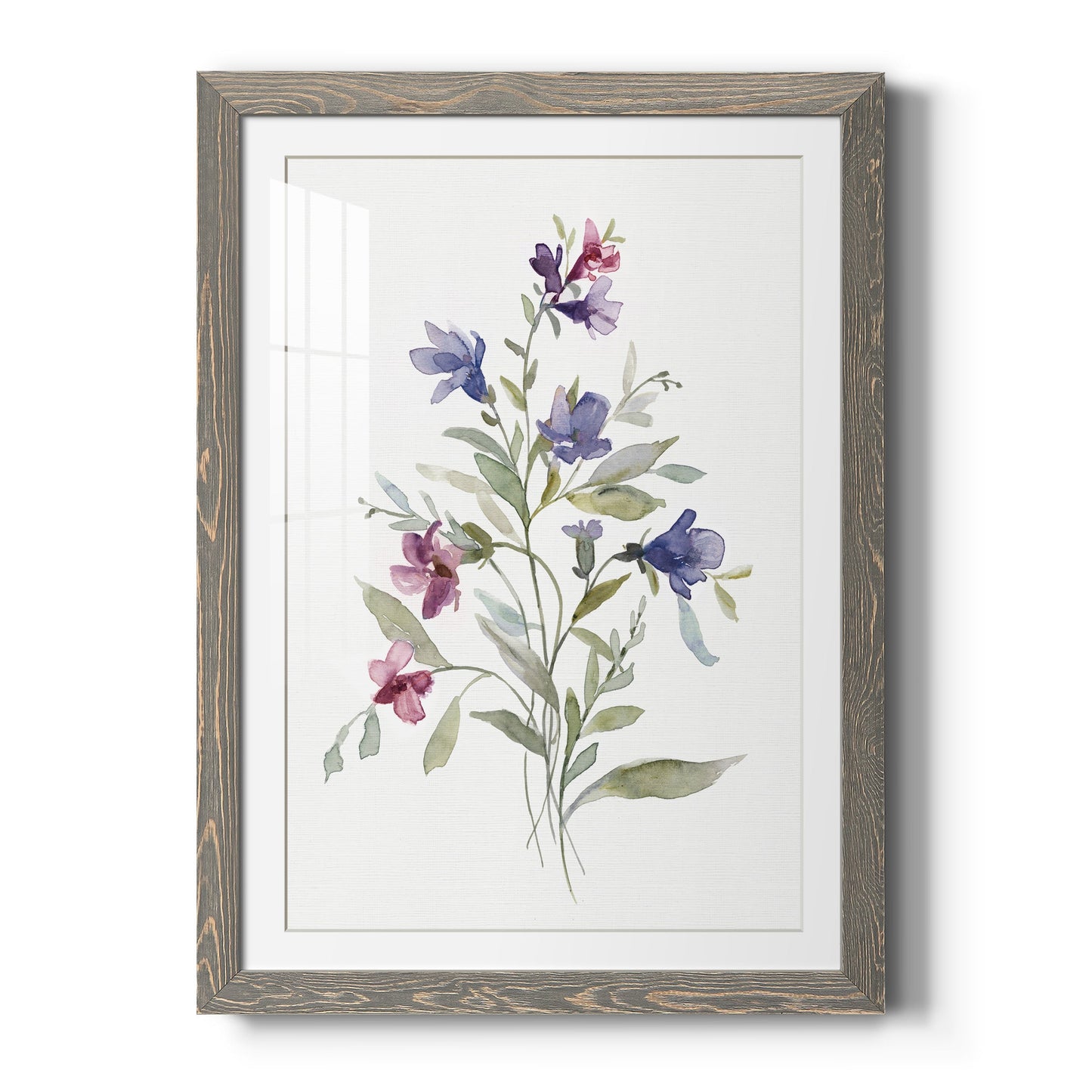 Color Variety III - Barnwood Framed Art Print