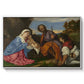 The Holy Family with a Shepherd, c. 1510 - Floater Framed Canvas Print