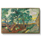 The Garden of Saint-Paul Hospital, 1889 - Floater Framed Canvas Print