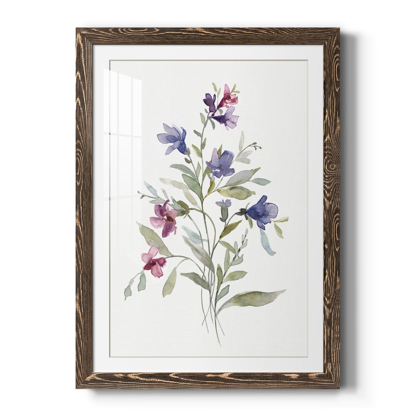 Color Variety III - Barnwood Framed Art Print