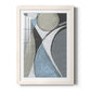 A Soft Jeweled Geometric II - Barnwood Framed Art Print