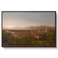 View of Florence from San Miniato, 1837 - Floater Framed Canvas Print