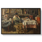 The Meal (De maaltijd), c. 1885 - Floater Framed Canvas Print