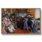 The Finding of the Saviour in the Temple, 1854-1860 - Floater Framed Canvas Print