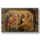 King David Playing the Harp, c. 1627-1628 - Floater Framed Canvas Print