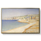 The Jetty at Cassis, Opus 198, 1889 - Floater Framed Canvas Print