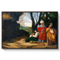 The Three Philosophers, c. 1508-1509 - Floater Framed Canvas Print