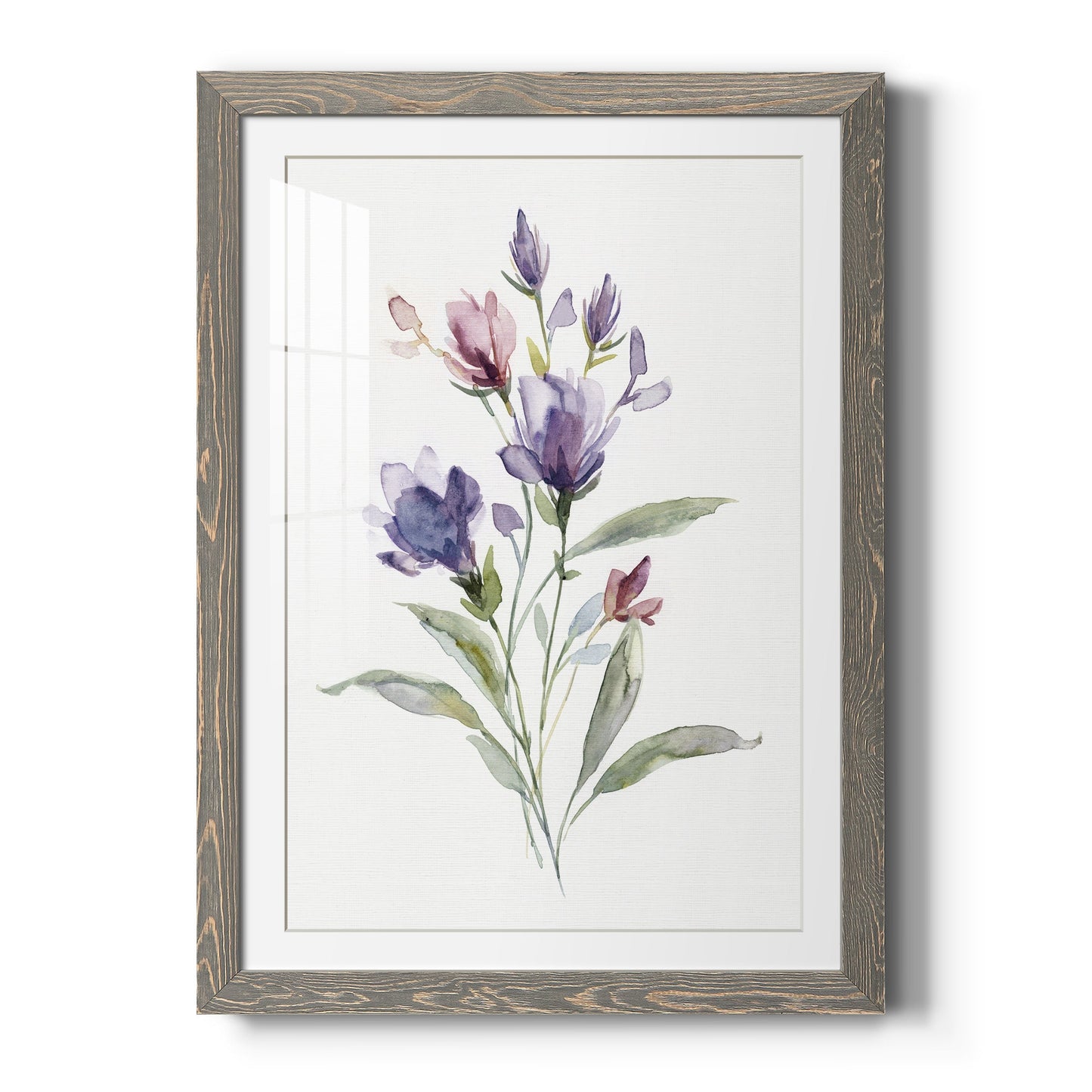 Color Variety IV - Barnwood Framed Art Print