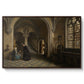 Interior of the Church of Saint Paul in Antwerp, c. 1865-1869 - Floater Framed Canvas Print
