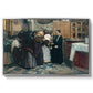Kissing the Relic, 1893 - Floater Framed Canvas Print