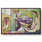 The Muse, 1935 - Floater Framed Canvas Print