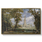 Salisbury Cathedral from the Bishop's Grounds, c. 1825 - Floater Framed Canvas Print