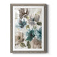 Topaz Garden I - Barnwood Framed Art Print