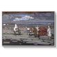 Country Road (Landstrasse), 1905 - Floater Framed Canvas Print