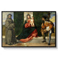 Madonna and Child with Saints Anthony of Padua and Roch, c. 1510 - Floater Framed Canvas Print