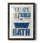 Bubble Bath - Barnwood Framed Art Print