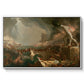 The Course of Empire: Destruction, 1836 - Floater Framed Canvas Print