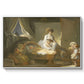 The Visit to the Nursery, c. 1775 - Floater Framed Canvas Print