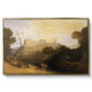 Linlithgow Palace, c. 1807 - Floater Framed Canvas Print
