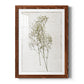 Farmhouse Pressed Flower I - Premium Framed Print - Distressed Barnwood Frame - Ready to Hang