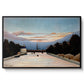The Eiffel Tower, c. 1898 - Floater Framed Canvas Print