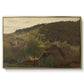 Landscape from Ebersteinburg in Baden, 1876 - Floater Framed Canvas Print