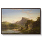 L'Allegro, 1845 - Floater Framed Canvas Print