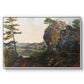 Landscape with the Balbersteine near Miesenbach, 1839 - Floater Framed Canvas Print