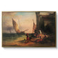 Fisherman's Family from Chioggia, 1838 - Floater Framed Canvas Print