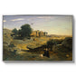 Hagar in the Wilderness, 1835 - Floater Framed Canvas Print