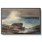 Incoming Tide, Scarboro, Maine, 1883 - Floater Framed Canvas Print