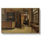 The Old Inn 'Het Loodshuis' in Antwerp, 1877 - Floater Framed Canvas Print