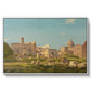 The Roman Forum, c. 1860 - Floater Framed Canvas Print