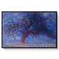 The Red Tree, 1909 - Floater Framed Canvas Print