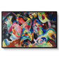 Improvisation. Deluge, 1913 - Floater Framed Canvas Print