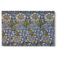 Canvas art print portraying a repeating pattern of birds and plants intertwined in dense decorative layout, set against a white background