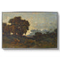 Sunset on the Allier (Soleil couchant sur l'Allier), 1904 - Floater Framed Canvas Print