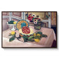 Still Life with Pineapple and Lemons, 1925 - Floater Framed Canvas Print