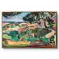 Landscape at Collioure, 1907 - Floater Framed Canvas Print
