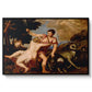 Venus and Adonis, 1554 - Floater Framed Canvas Print