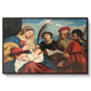 Mary and Child with Saints Stephen, Jerome and Maurice, c. 1510 - Floater Framed Canvas Print