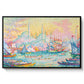 The Golden Horn, Constantinople, 1907 - Floater Framed Canvas Print